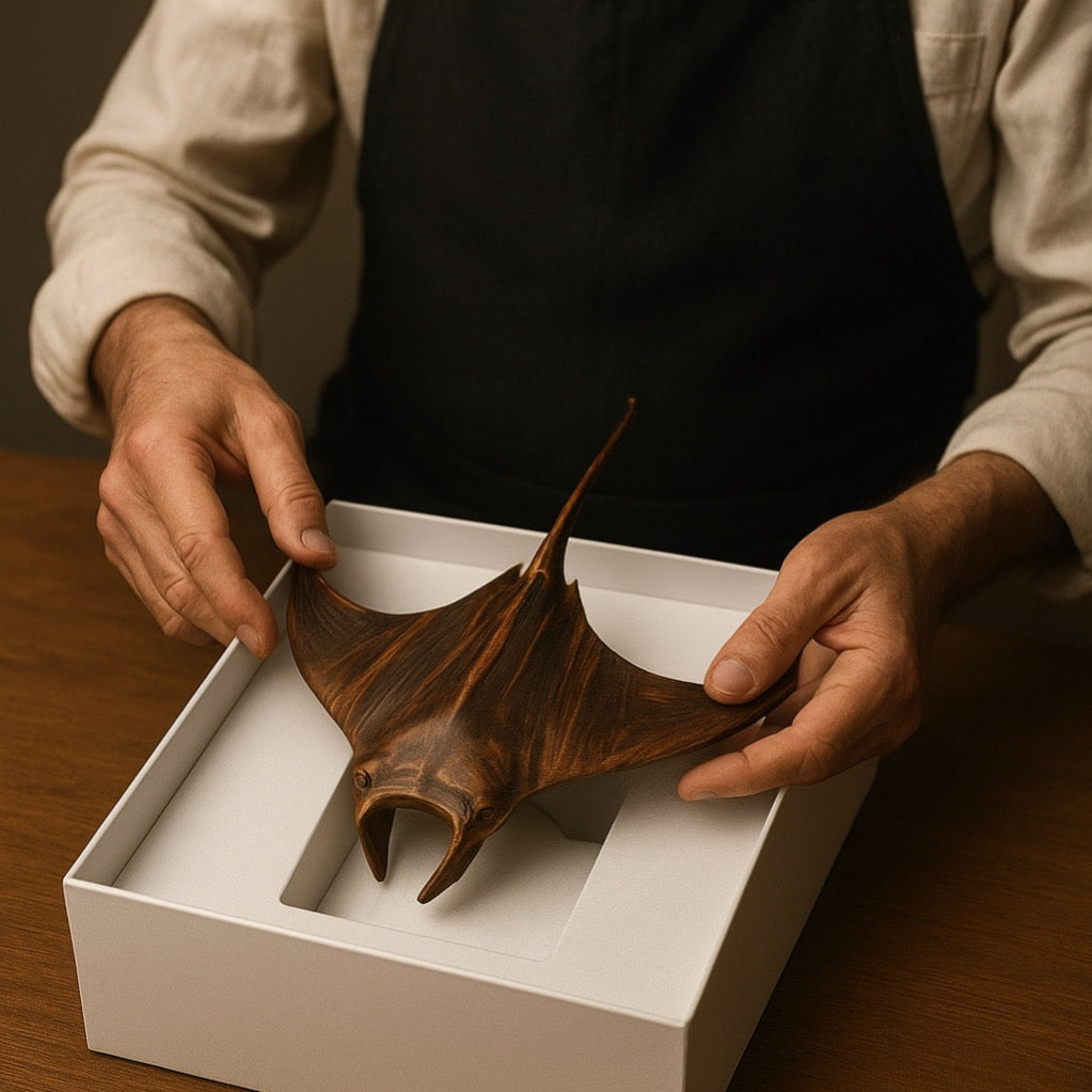 La Raie Manta Poétique – par L’artisan Mathieu