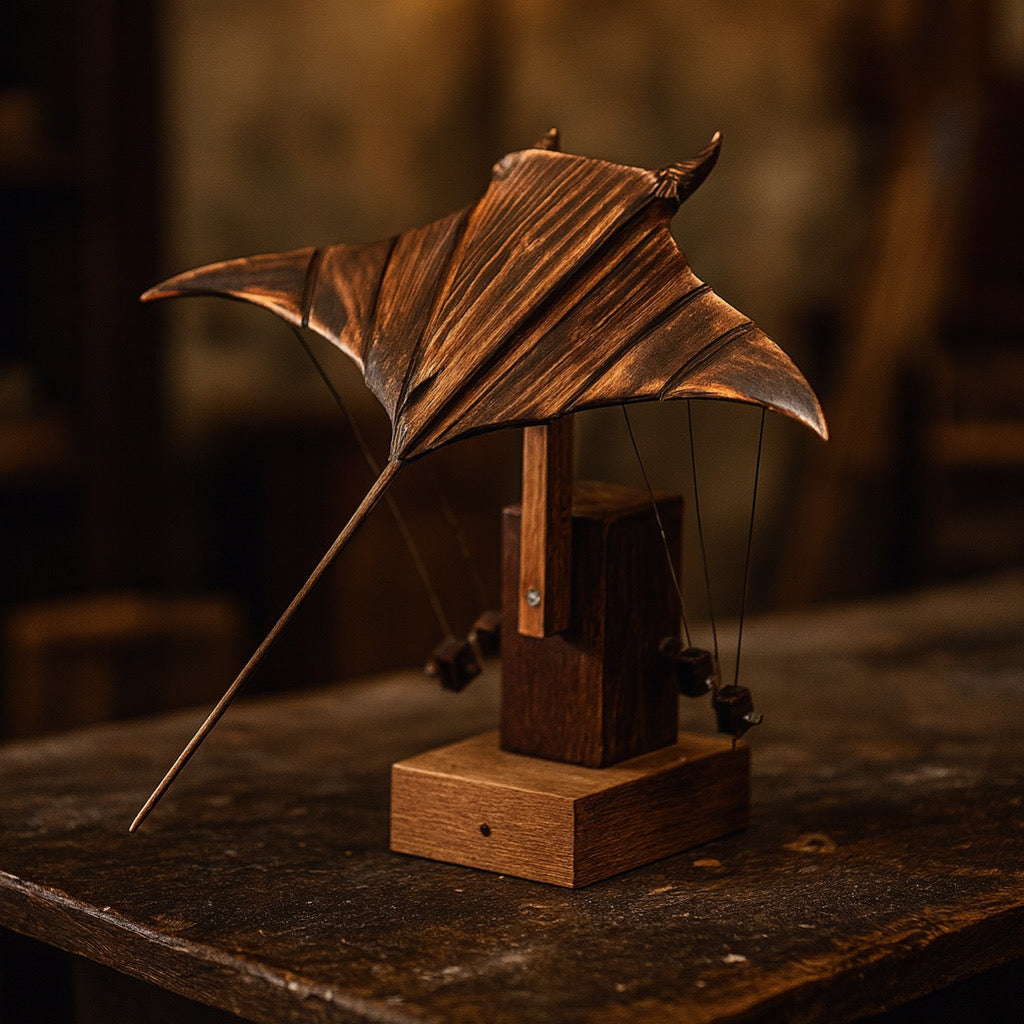 La Raie Manta Poétique – par L’artisan Mathieu