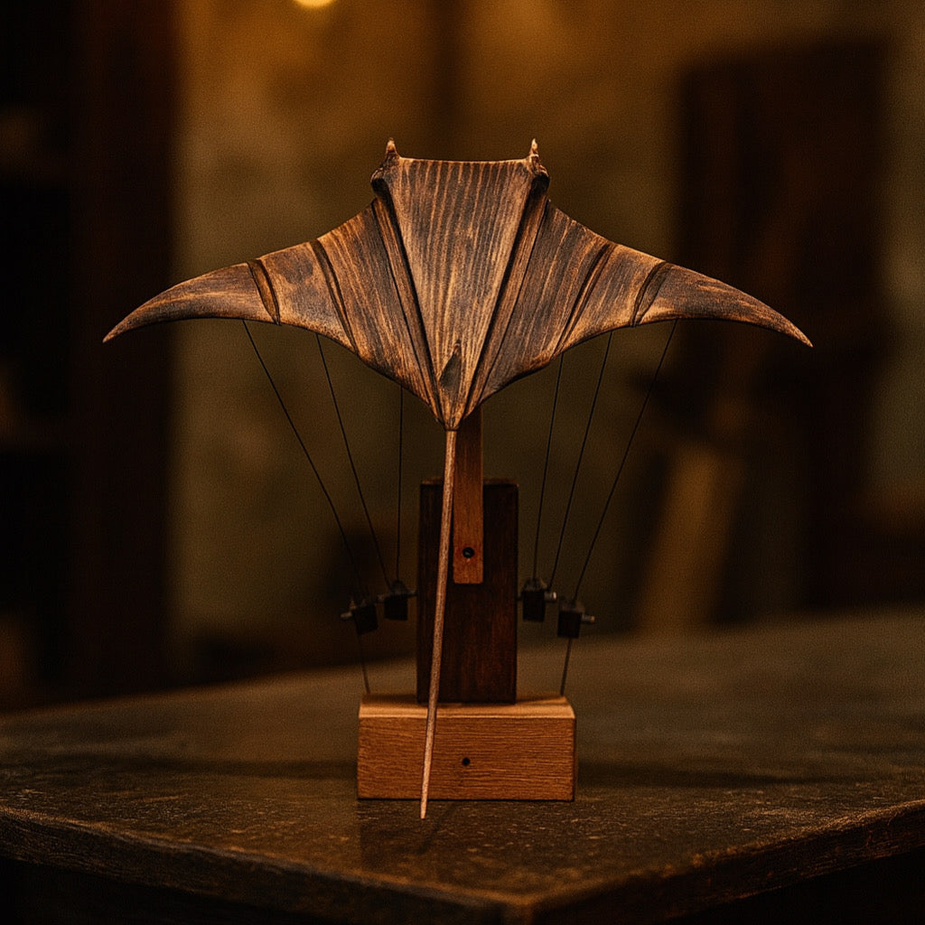 La Raie Manta Poétique – par L’artisan Mathieu